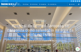 <h6><a href="https://www.cruzeirofm.com.br/2023/01/30/noticias/jornalismo/hospital-da-unimed-sorocaba-se-consolida-como-referencia-na-area-da-saude-no-estado/">Hospital da Unimed Sorocaba se consolida como referência na área da saúde no Estado</a></h6><p><a href="https://www.cruzeirofm.com.br/2023/01/30/noticias/jornalismo/hospital-da-unimed-sorocaba-se-consolida-como-referencia-na-area-da-saude-no-estado/">Cruzeiro FM</a></p>