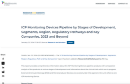 <h6><a href="https://www.globenewswire.com/news-release/2024/01/23/2814578/28124/en/ICP-Monitoring-Devices-Pipeline-by-Stages-of-Development-Segments-Region-Regulatory-Pathways-and-Key-Companies-2023-and-Beyond.html" target="_blank" rel="noopener">ICP Monitoring Devices Pipeline by Stages of Development, Segments, Region, Regulatory Pathways and Key Companies, 2023 and Beyond</a></h6><p><a href="https://www.globenewswire.com/news-release/2024/01/23/2814578/28124/en/ICP-Monitoring-Devices-Pipeline-by-Stages-of-Development-Segments-Region-Regulatory-Pathways-and-Key-Companies-2023-and-Beyond.html" target="_blank" rel="noopener">Northrop Grumman Corporation</a></p>