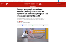 <h6><a href="https://g1.globo.com/rs/rio-grande-do-sul/saude-em-dia/noticia/2024/12/10/sensor-pressao-cerebro-demencia-rs.ghtml" target="_blank" rel="noopener">sensor que mede pressão no cérebro pode ajudar a reverter quadros de demência; hospital SUS utiliza equipamento no RS</a></h6><p><a href="https://g1.globo.com/rs/rio-grande-do-sul/saude-em-dia/noticia/2024/12/10/sensor-pressao-cerebro-demencia-rs.ghtml" target="_blank" rel="noopener">G1</a></p>